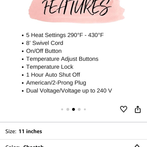 Calista Triangle Pro Heated Detailer Brush Smoothing Anti-Frizz Professional Hea - Picture 5 of 8